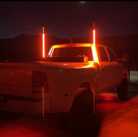 Hyper Color LED Whips – Whip Only