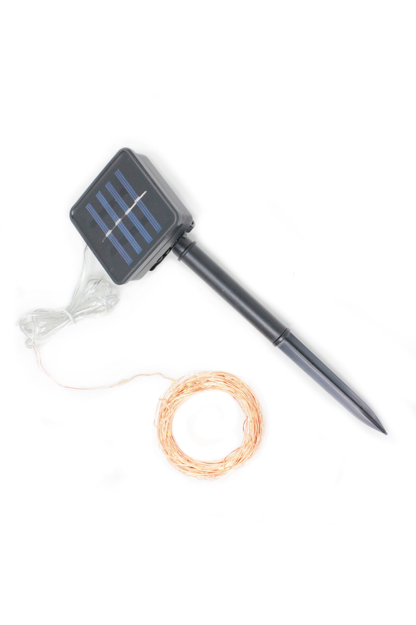 Solar Powered 200 LED 72ft Copper Wire Fairy Light 72' - 8 Light Modes