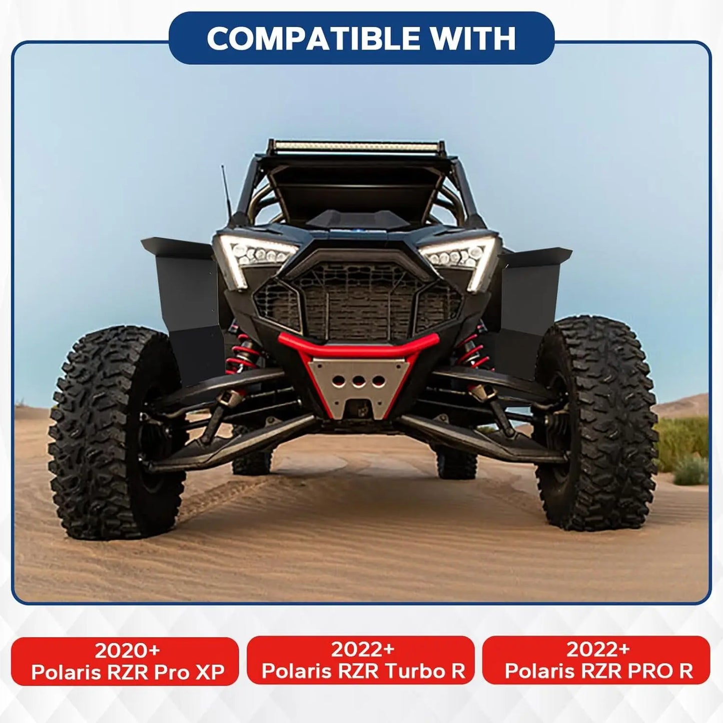 Aluminum Doors Panels for 20-24 Polaris RZR Pro XP/R RZR Turbo R #2884659-458