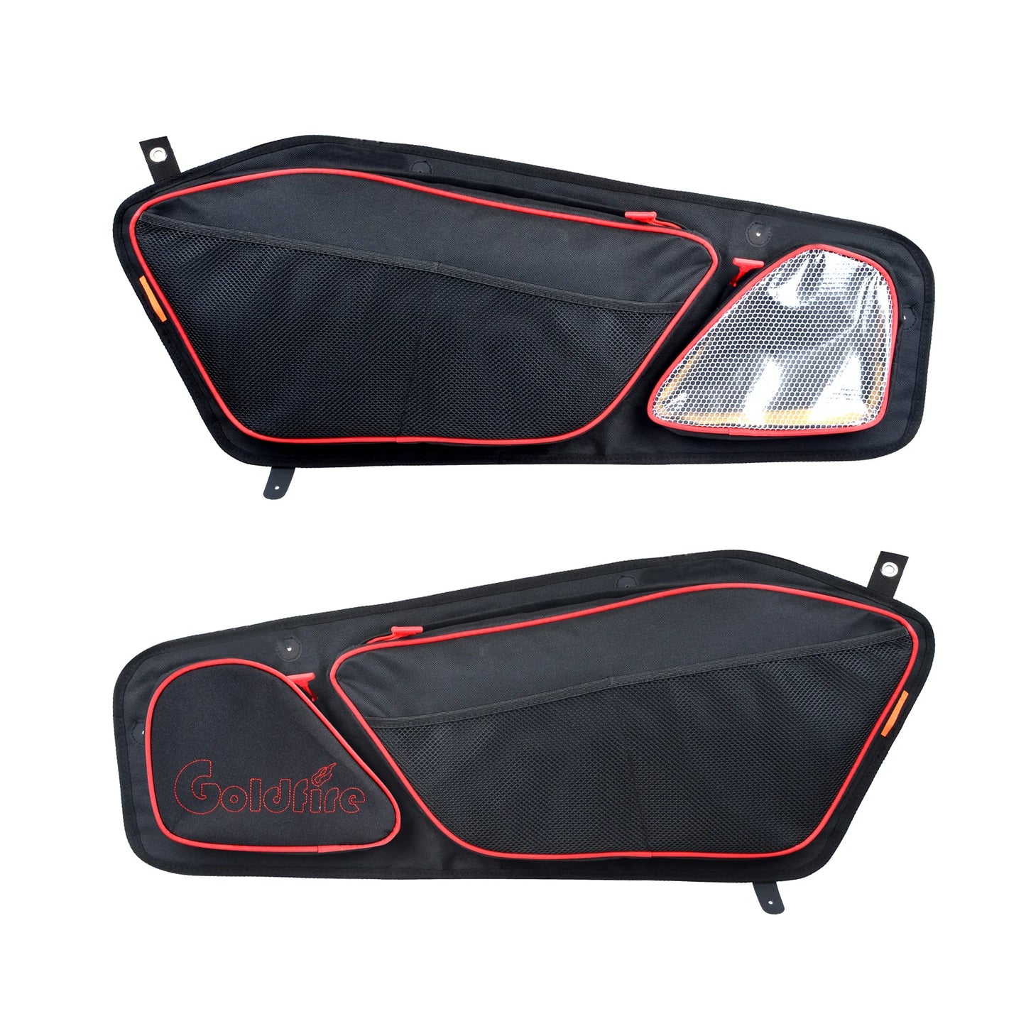 One Pair Front Door Storage Bags Waterproof with Removable Knee Pad for Polaris RZR PRO XP 2020 2021 2022 2023 UTV Accessories