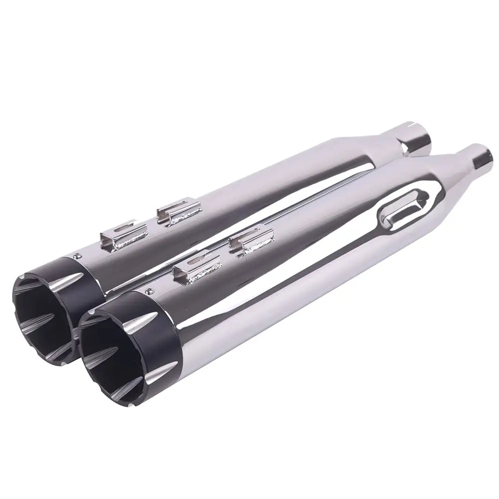 Chrome 4.5 Inch Slip-Ons For Harley Touring Models