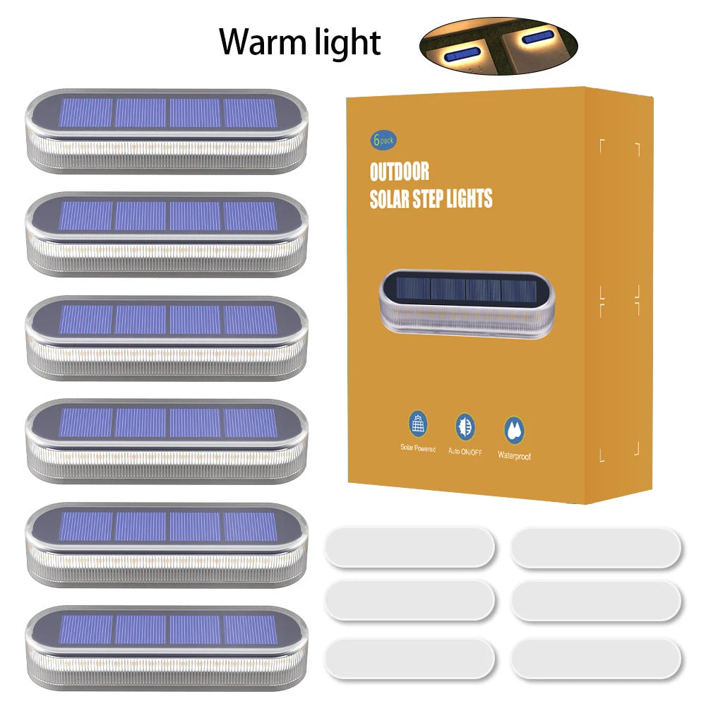 5 Years Lifespan 4 Pack Solar Deck Lights