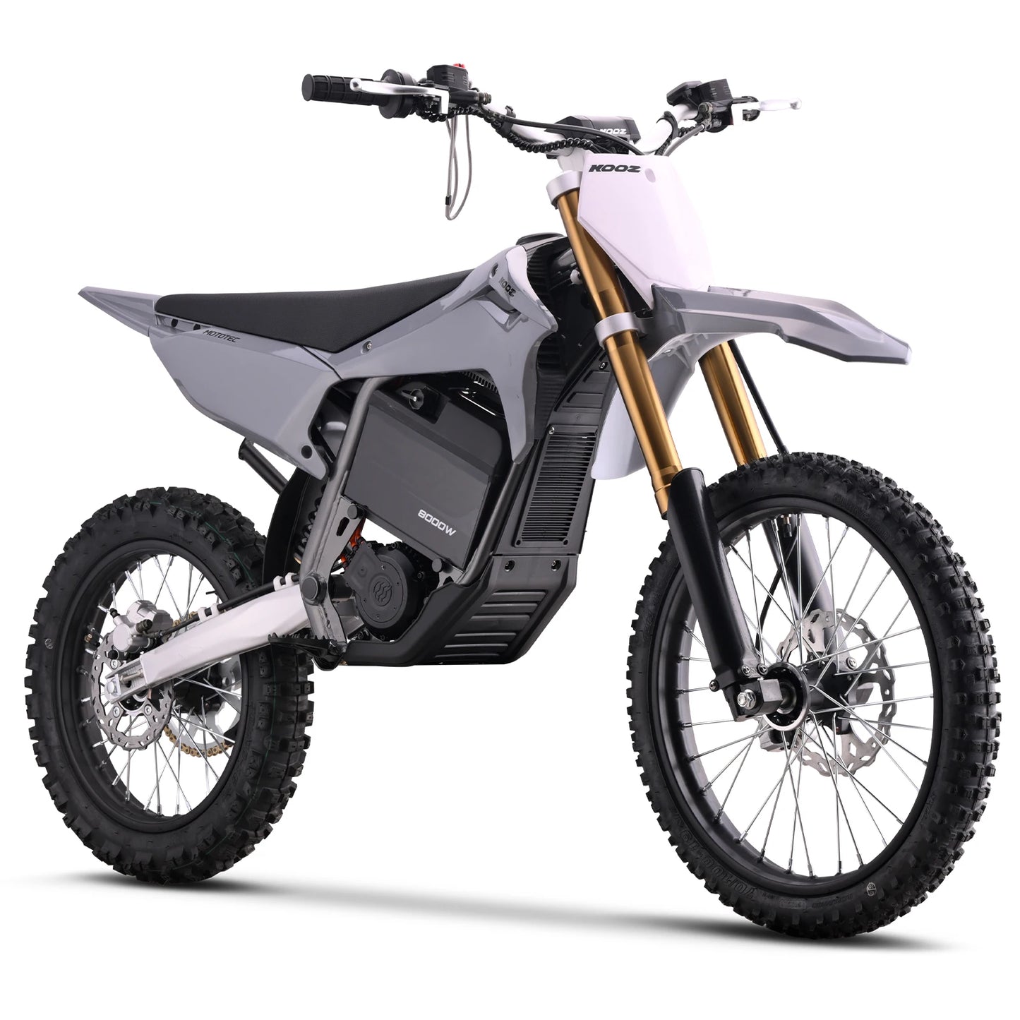 72V 8000W Pro Electric Dirt Bike for Adults,3 Speed Modes Electric Motorcycle Up to 56 MPH with 19"/16" Tires.