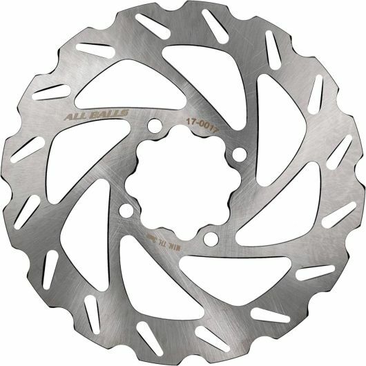 ALL BALLS, All Balls 18-0017 Brake Rotor - Precision Ground, Corrosion-Resistant 420 Stainless Steel