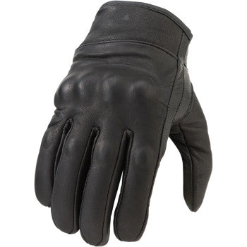 Z1R 270 Motorcycle Gloves - Non-Perforated Leather Riding Gloves