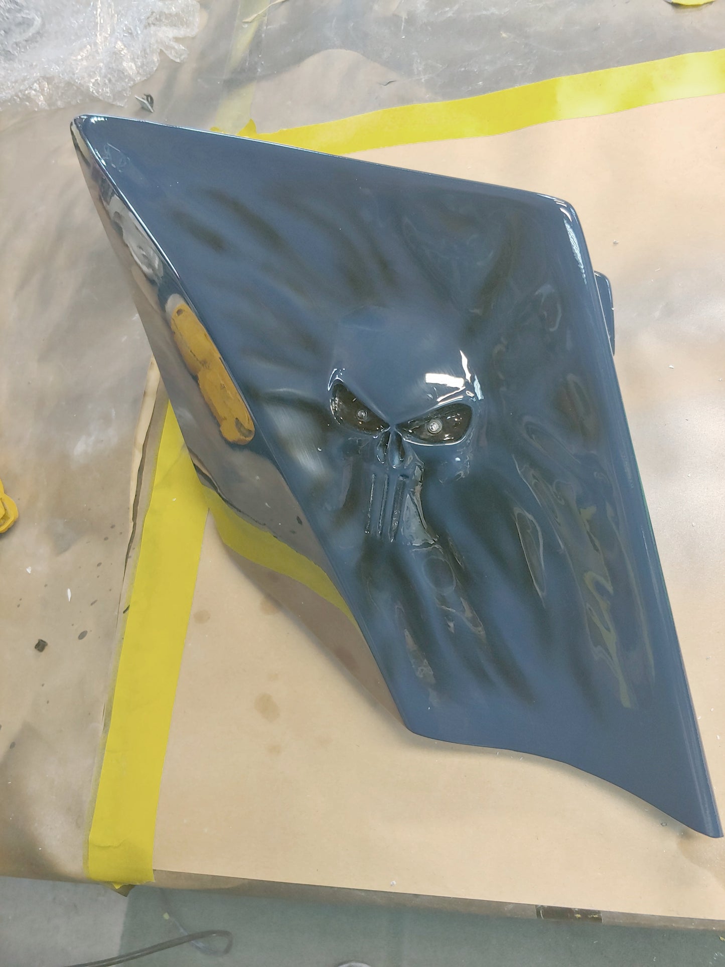 Harley davidson punisher side cover