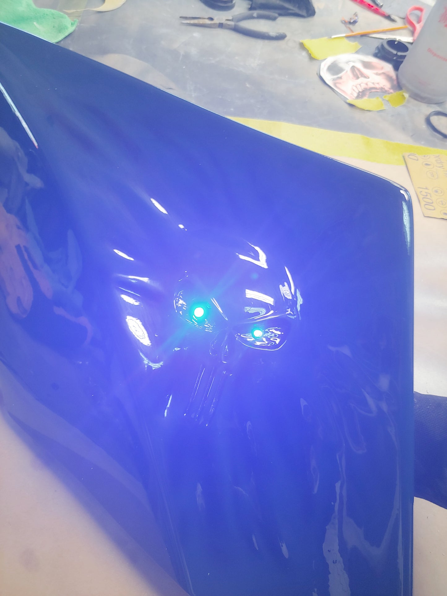 Harley davidson punisher side cover