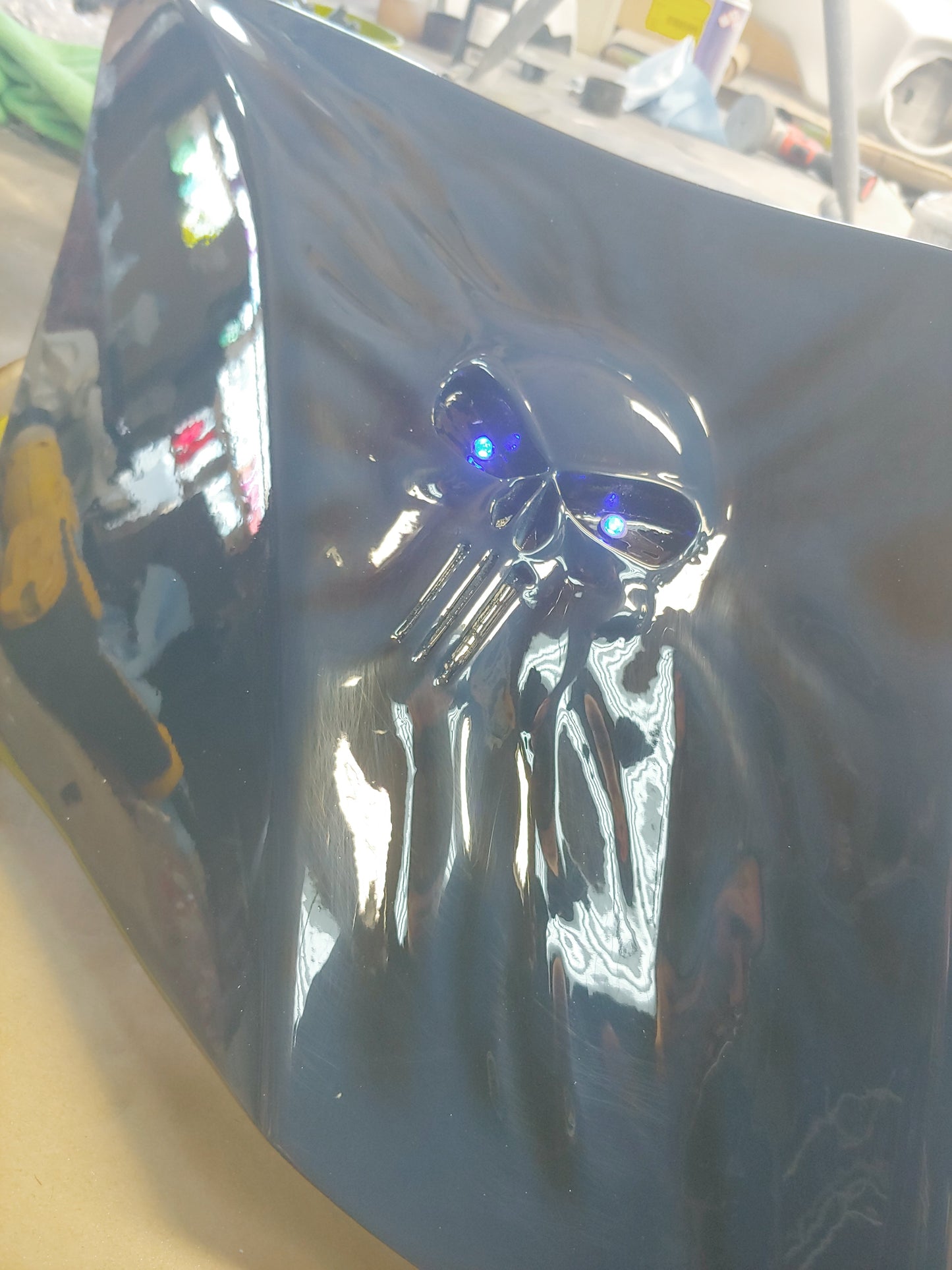 Harley davidson punisher side cover