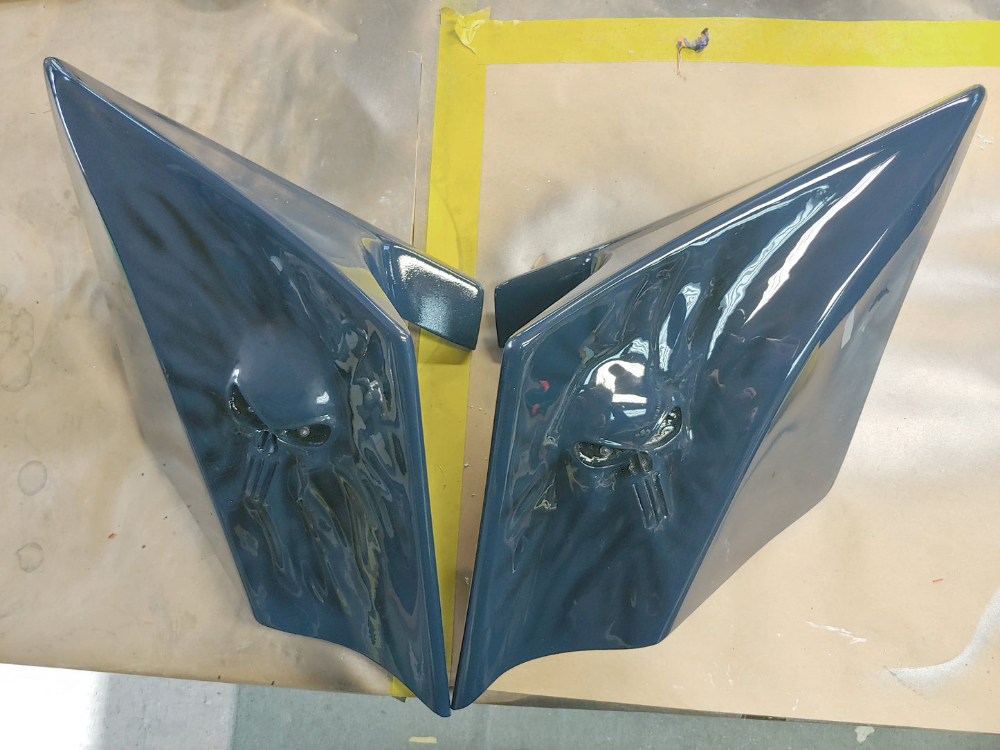 Harley davidson punisher side cover