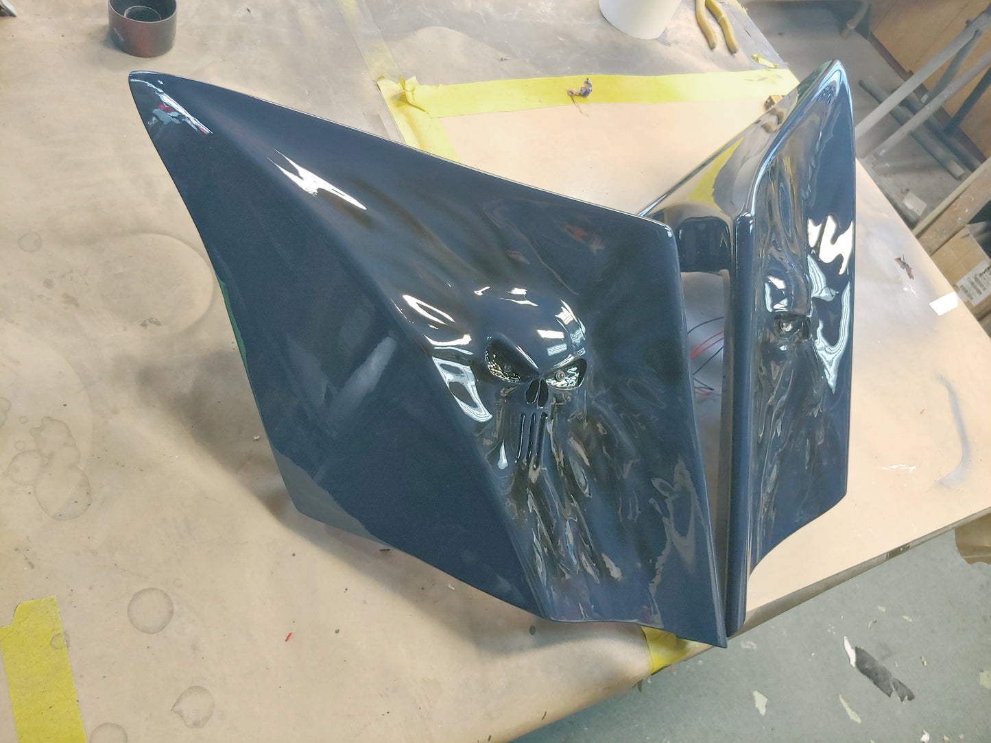 Harley davidson punisher side cover