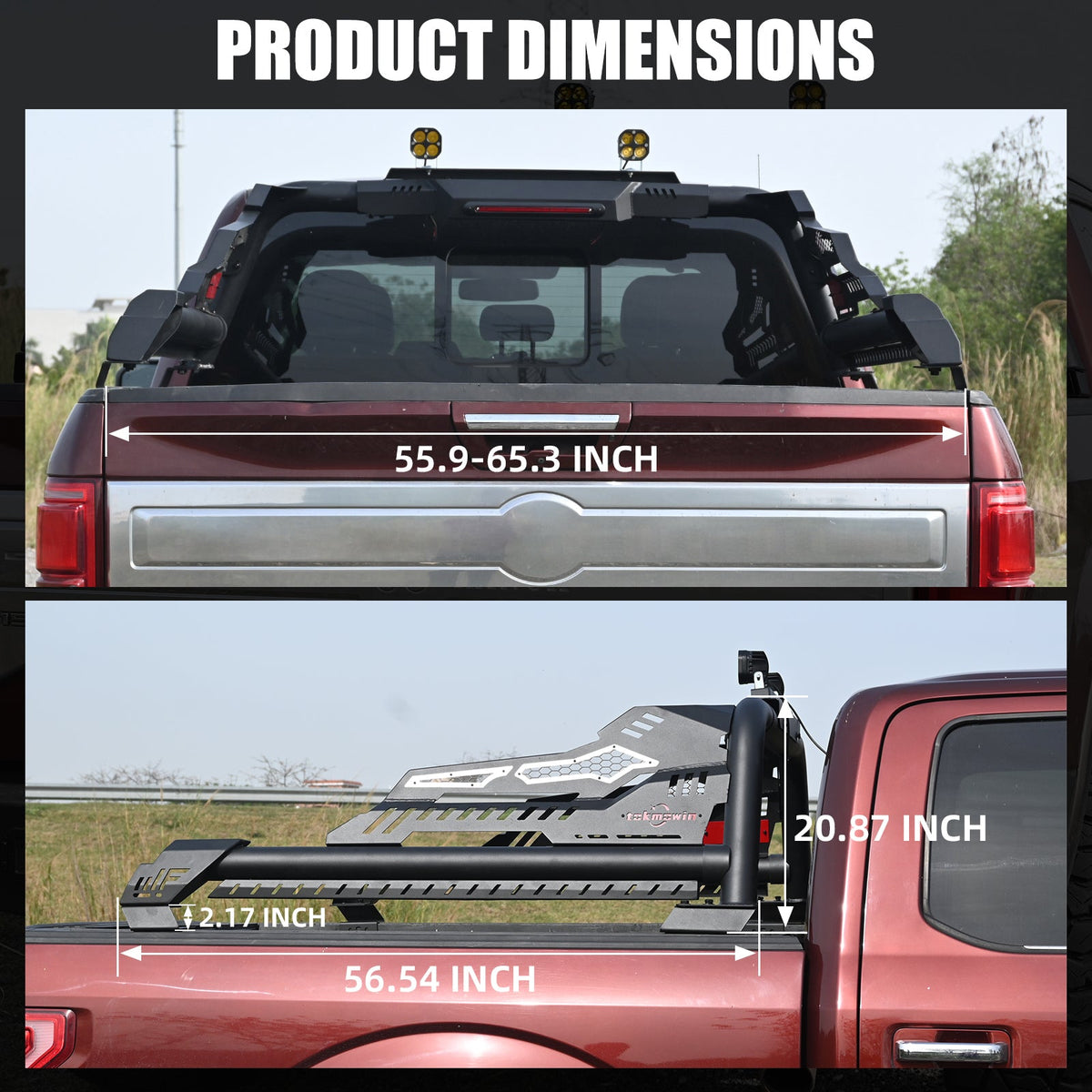 Universal Truck Bed Roll Bar