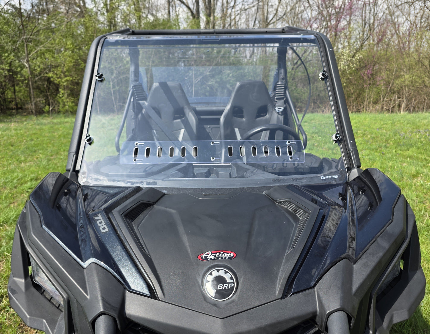 2019+ Can-Am Maverick Sport - 1-Piece, Front Windshield