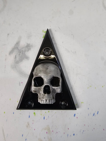 Backrest plate (Souixxcide choppers) 3D ancient skull