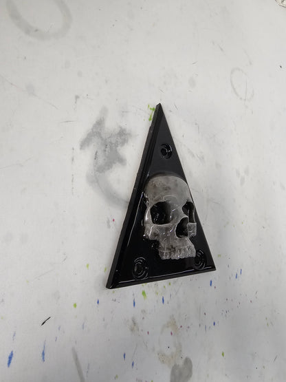 Backrest plate (Souixxcide choppers) 3D ancient skull