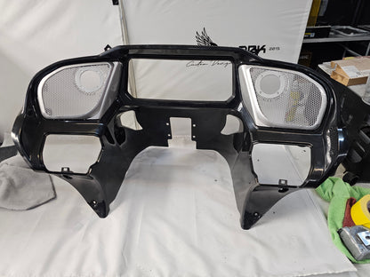 98 to 2024+ Road Glide 3D shield speakers grill covers set