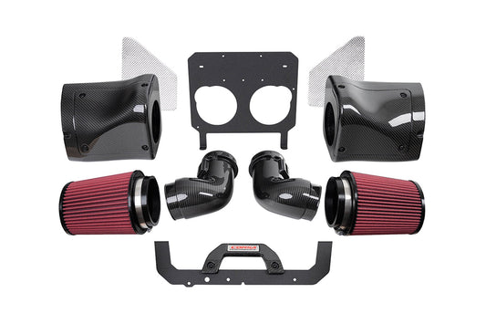 CORSA Performance Corsa 23+ Chevy C8 Z06 Carbon Fiber Air Intake w/ DryTech Filter 44012D