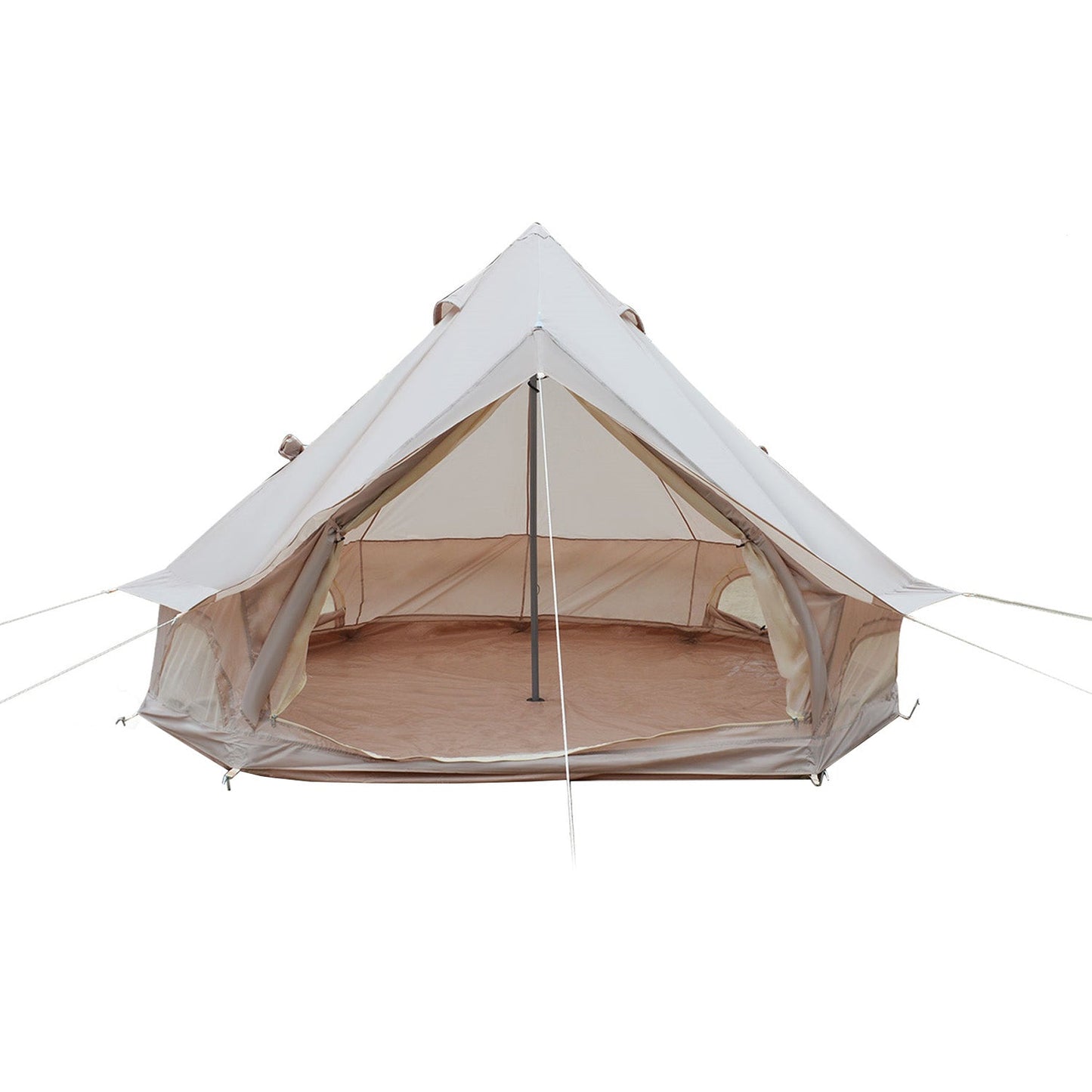 Oxford Bell Tent 13.1FT with Stove Jack for Family Camping