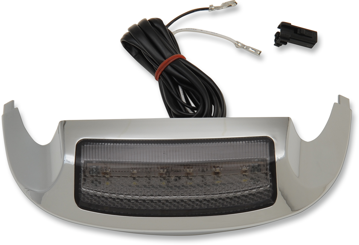 DRAG SPECIALTIES Front Fender Tip Light for '14-'22 Harley FLT - Smoke F51-0646ME