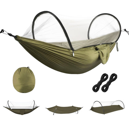 Camping Hammock with Mosquito Net 3-in-1 Portable 440lbs