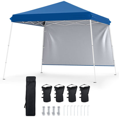 Pop Up Canopy Tent 9x9 ft with Carry Bag and Stakes