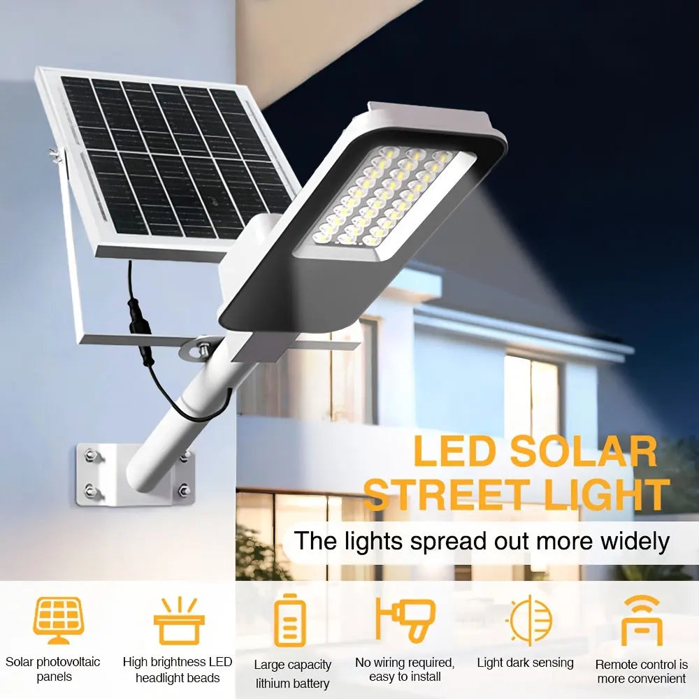 4 sets of waterproof solar outdoor lighting from dusk to dawn