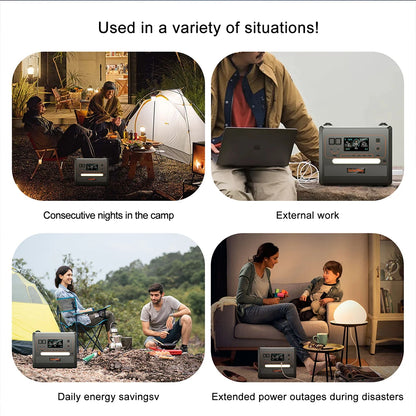 Portable Power Station 2160WH 2304WH solar
