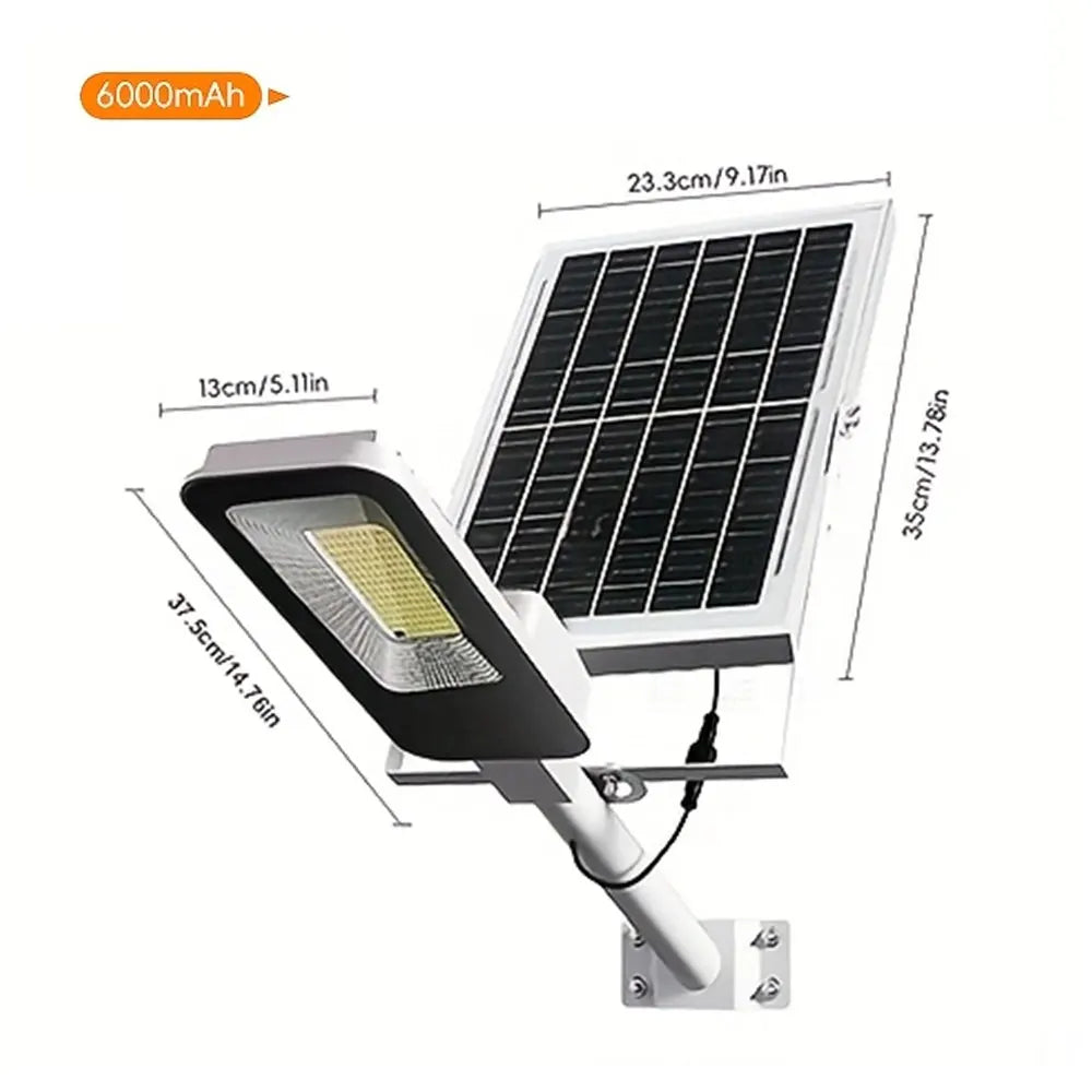 4 sets of waterproof solar outdoor lighting from dusk to dawn