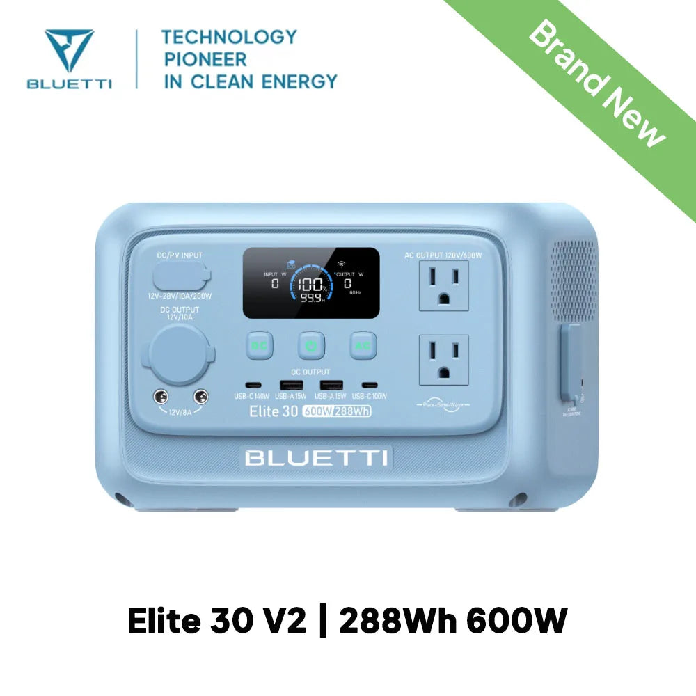 288Wh 600W Portable Power Station Lightweight Fast Charging Solar Generator