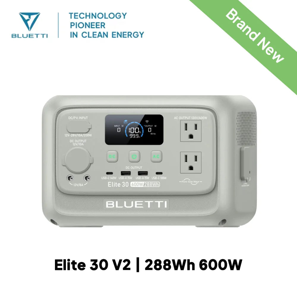 288Wh 600W Portable Power Station Lightweight Fast Charging Solar Generator