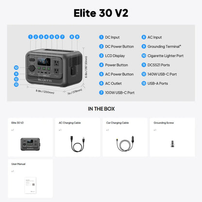 288Wh 600W Portable Power Station Lightweight Fast Charging Solar Generator