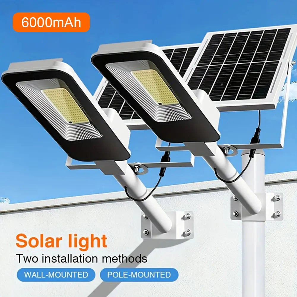 4 sets of waterproof solar outdoor lighting from dusk to dawn