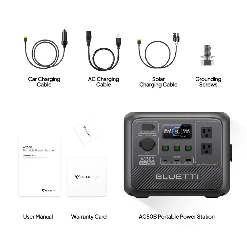 Portable Power Station | 700W 448Wh Compact Reliable Energy