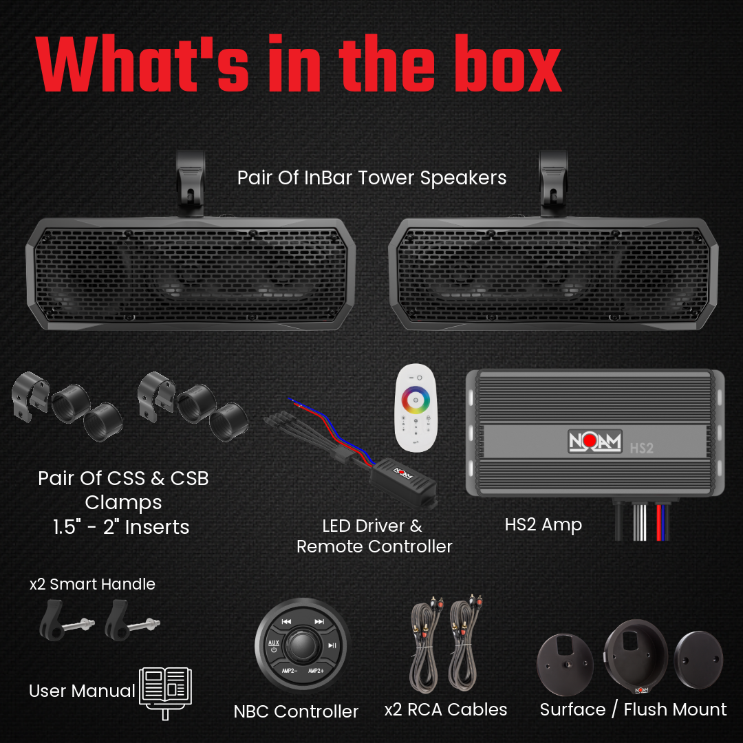 InBar B - Kit | UTV Mounts