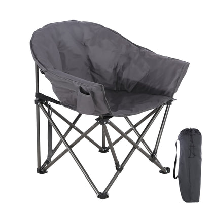 Ainfox Oversized Camping Chair Folding Chair Camp Chair for Outdoor, Adults, Men and Women
