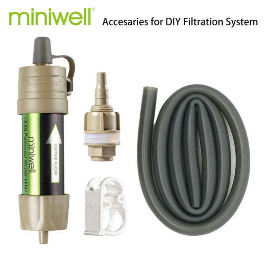 Portable Camping Filtration Capacity for Outdoor Emergency Survival Tool
