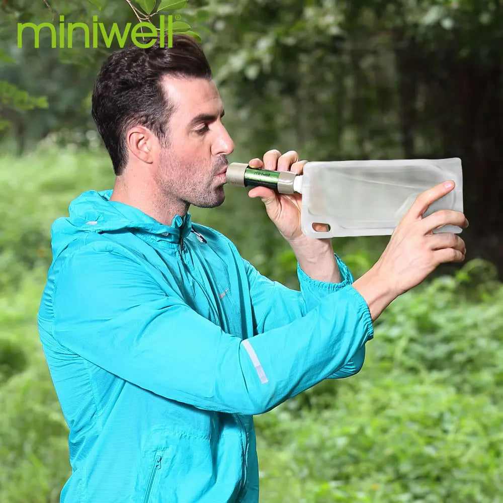Portable Camping Filtration Capacity for Outdoor Emergency Survival Tool