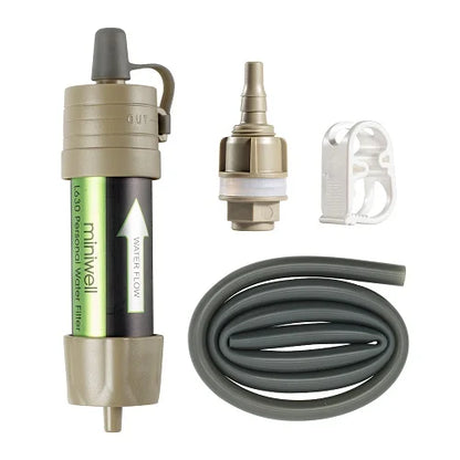 Portable Camping Filtration Capacity for Outdoor Emergency Survival Tool