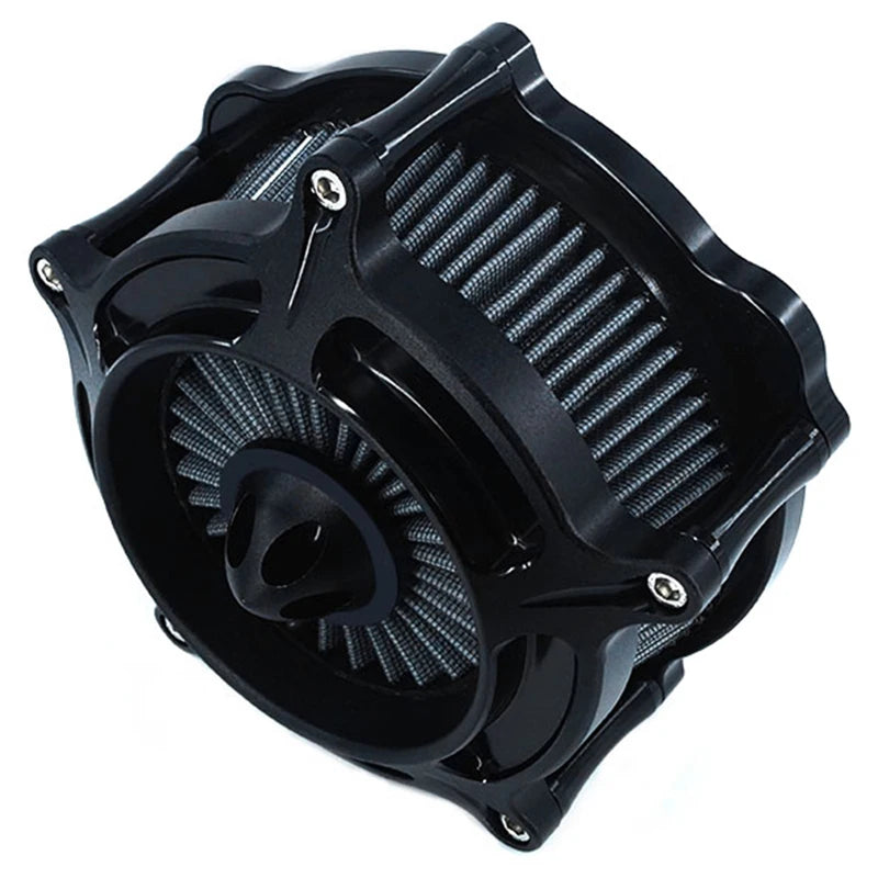 Motorcycle Turbine Intake Air Cleaner For Harley Sportster XL 883 XL 1200 Dyna Softail Touring Electra Glide