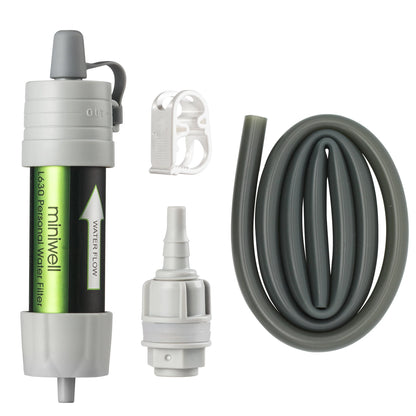 Portable Camping Filtration Capacity for Outdoor Emergency Survival Tool