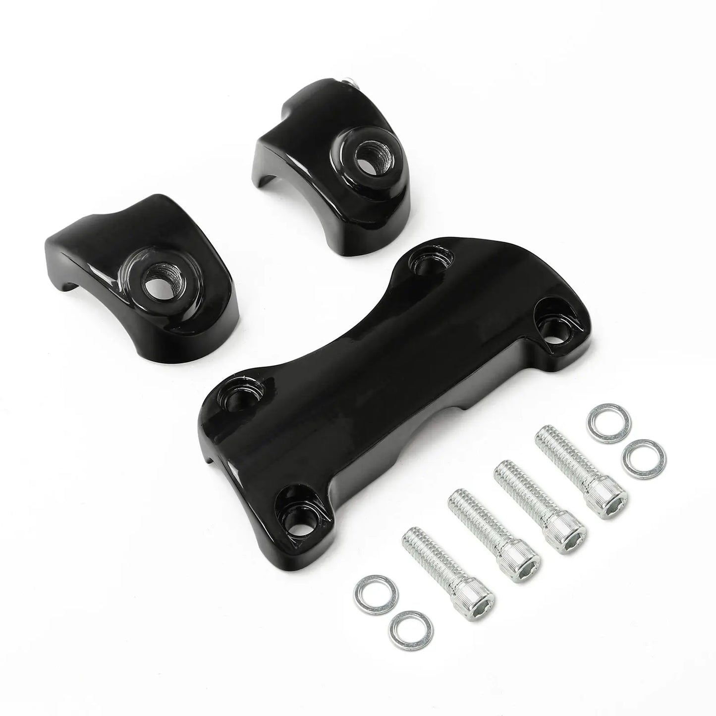 Motorcycle 1.25" Handlebar Riser Top Clamp For Harley Road Glide