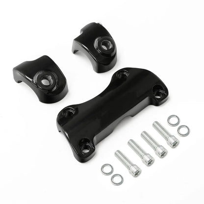 Motorcycle 1.25" Handlebar Riser Top Clamp For Harley Road Glide