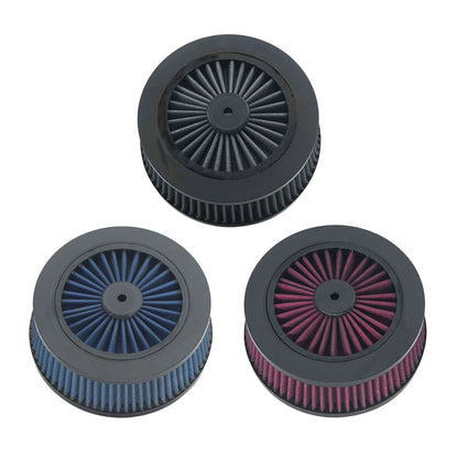 Motorcycle Turbine Intake Air Cleaner For Harley Sportster XL 883 XL 1200 Dyna Softail Touring Electra Glide