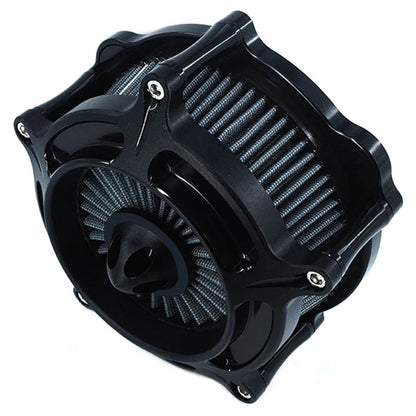 Motorcycle Turbine Intake Air Cleaner For Harley Sportster XL 883 XL 1200 Dyna Softail Touring Electra Glide