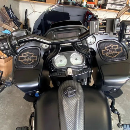 98-2024+ Road Glide 3D shark speakers grill covers set