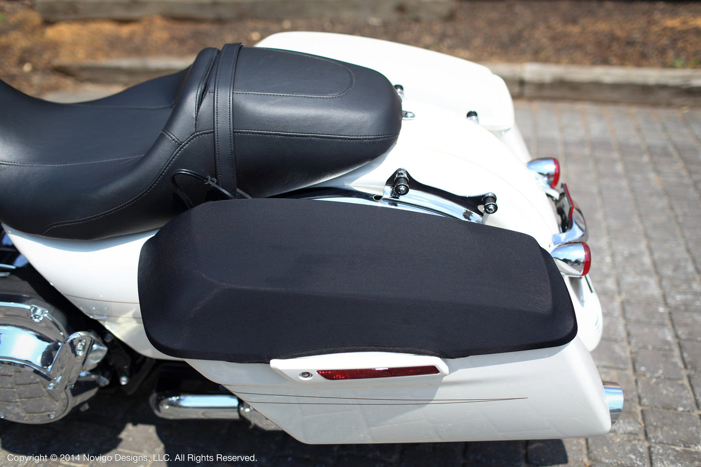 NoviStretch Harley-Davidson Hard Bag Lid Covers (Pair)