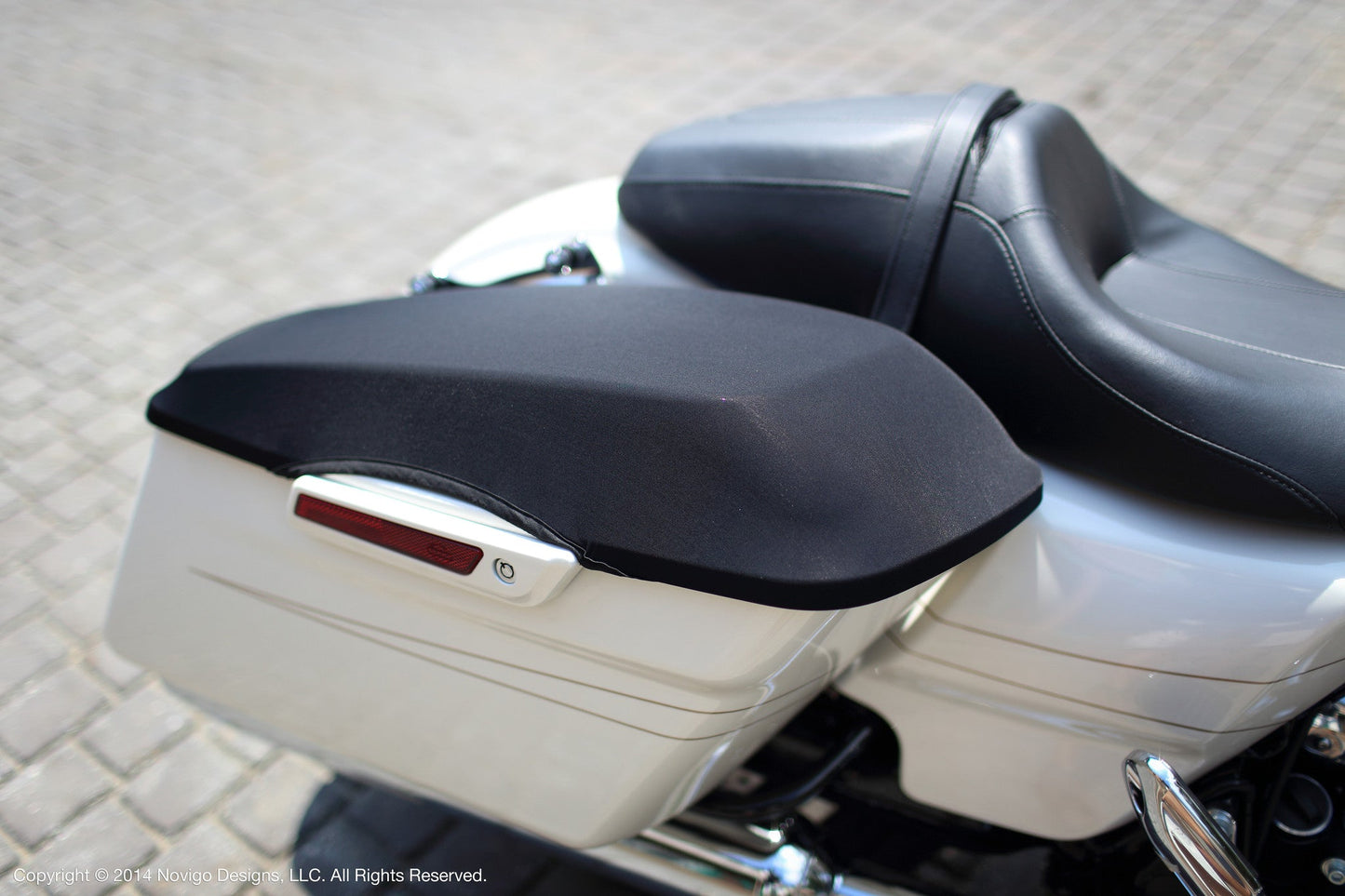 NoviStretch Harley-Davidson Hard Bag Lid Covers (Pair)