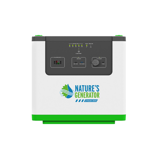 Nature's Generator Lithium 3600 Power Pod
