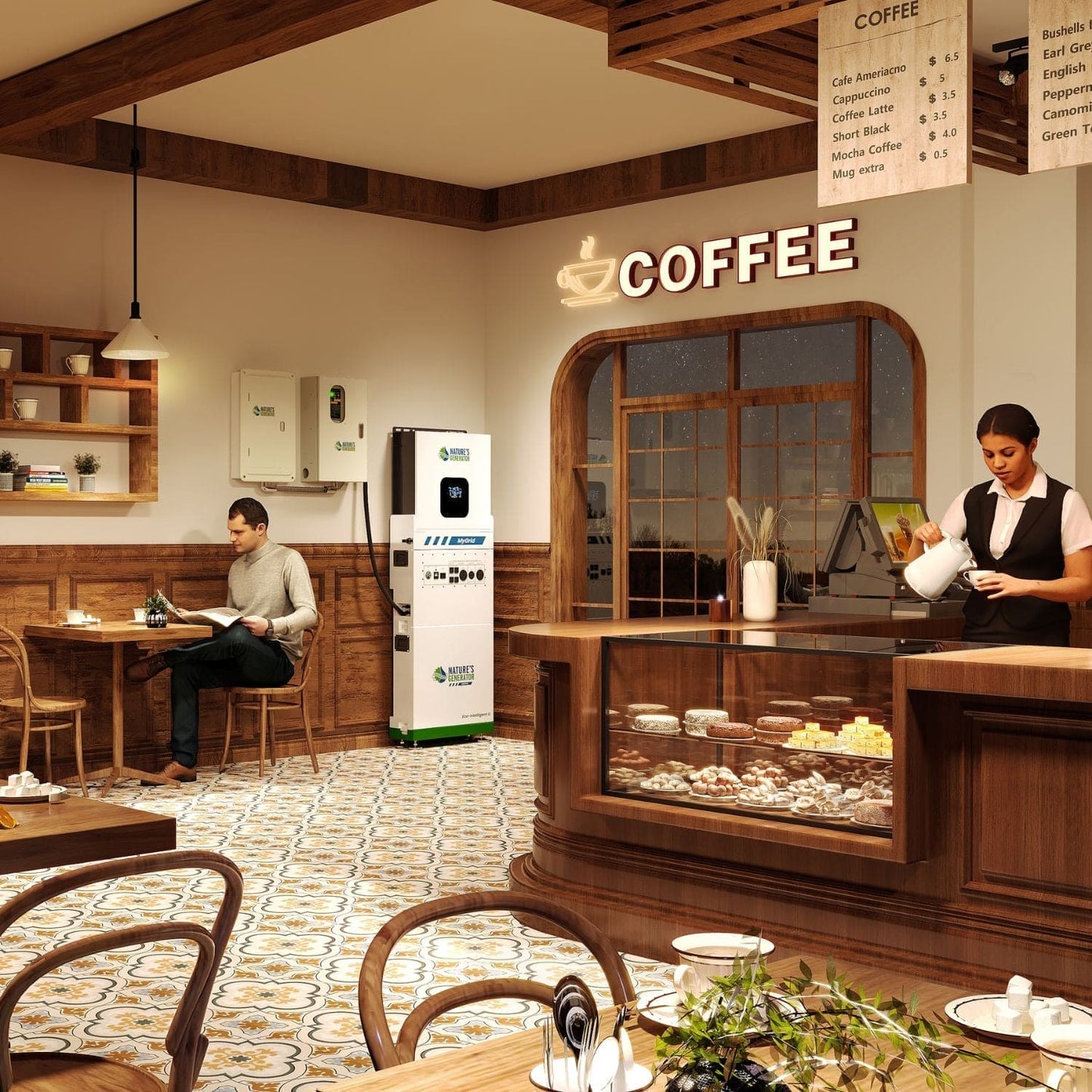 MyGrid 10K Solar Generator for Home