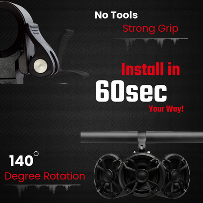 NUTV5-S QUAD PRO | UTV Mounts