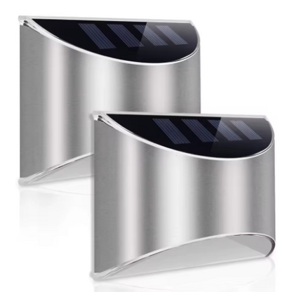 LED Dock & Deck Side Mount Lights - Solar Powered Light (2-Pack)